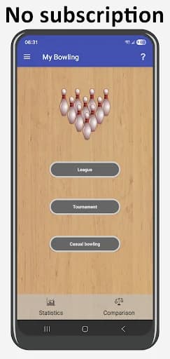 My Bowling Scoreboard screenshot 1