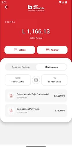 AFP Atlántida screenshot 4
