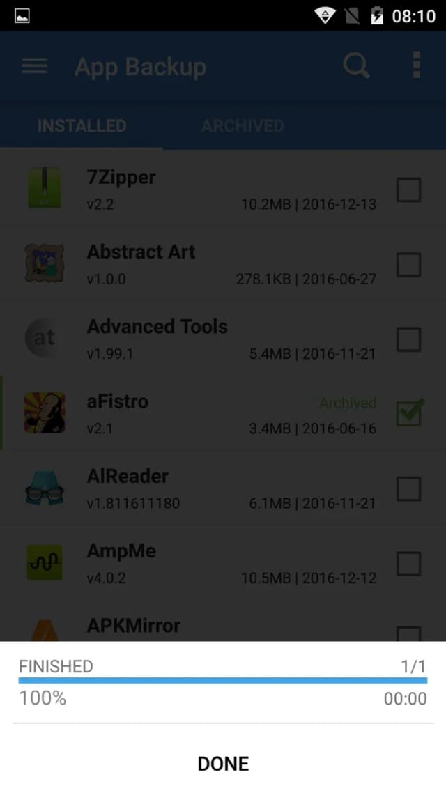 App Backup and Restore screenshot 2
