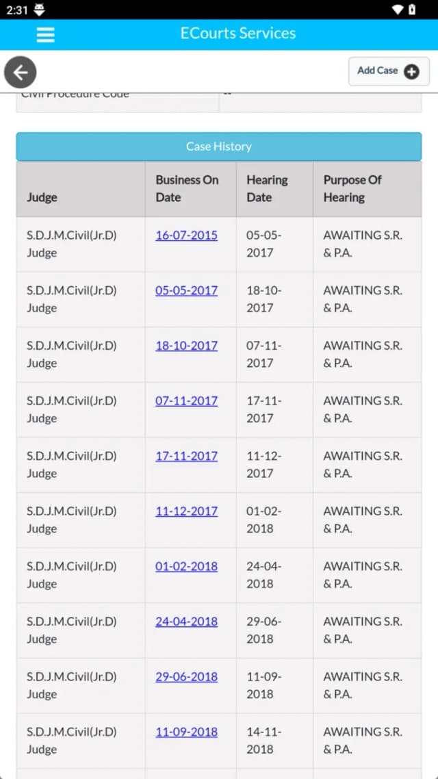 eCourts Services screenshot 3