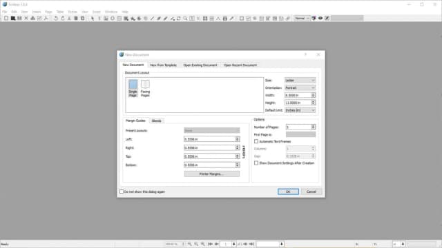 Scribus screenshot 3