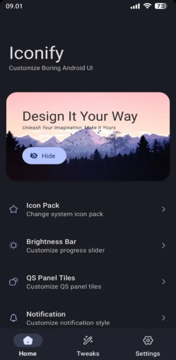 Iconify screenshot 1