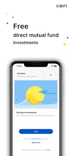 Coin by Zerodha - Mutual funds screenshot 1