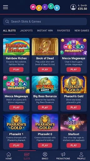 Mecca Bingo screenshot 4
