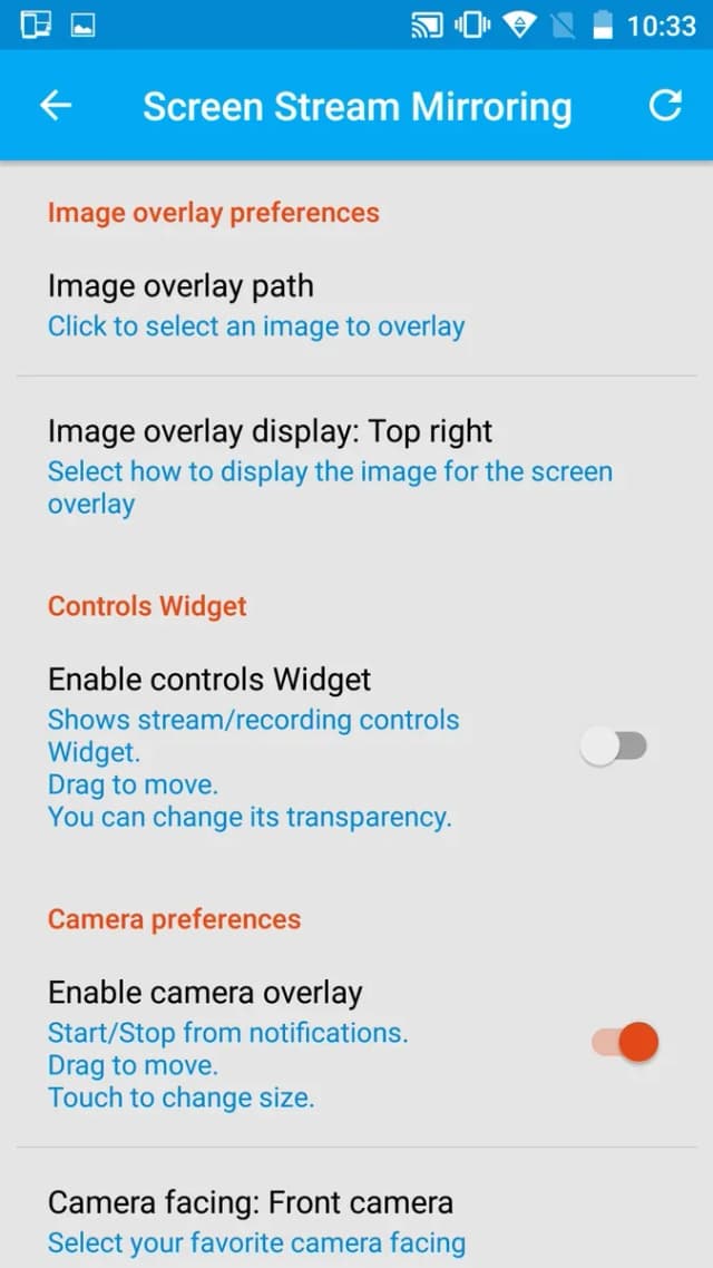 Screen Stream Mirroring screenshot 2