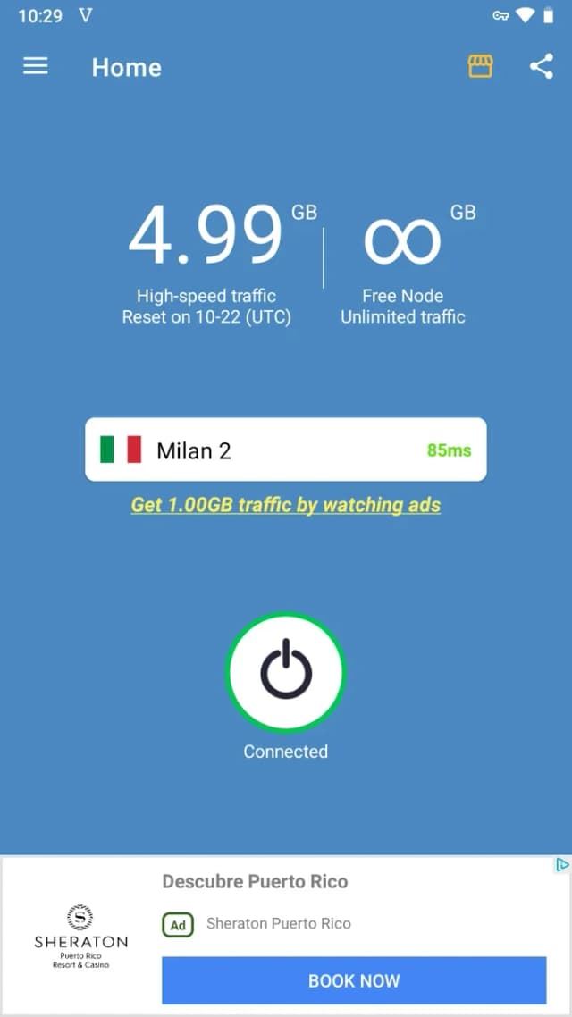 V2VPN - A Fast VPN Proxy screenshot 5