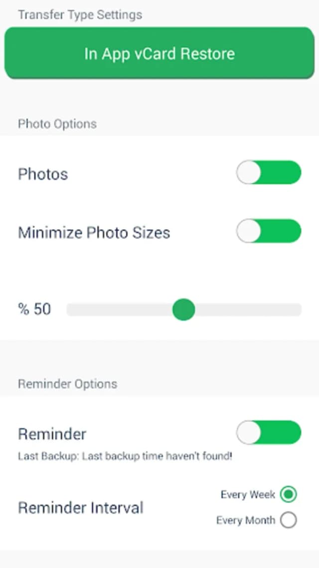 MCBackup screenshot 1