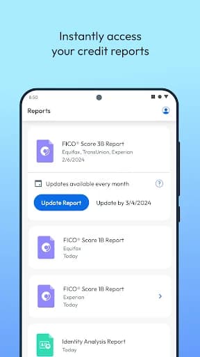 myFICO - Credit Score Tracking screenshot 3
