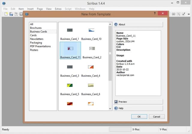 Scribus screenshot 6