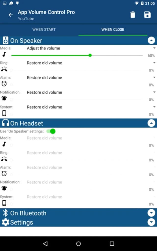App Volume Control screenshot 2