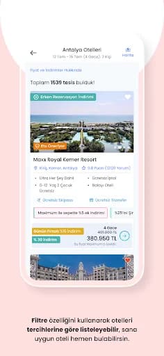 Etstur - Otel Ara, Uçak Bileti screenshot 4