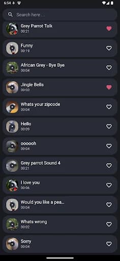 African Grey Parrot Sounds screenshot 4