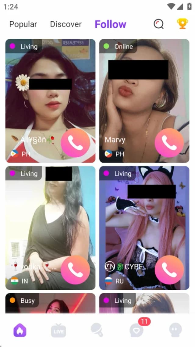 Olamet - Video Chat Online screenshot 1