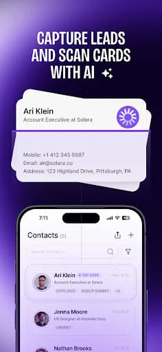 Tap - Digital Business Card screenshot 4