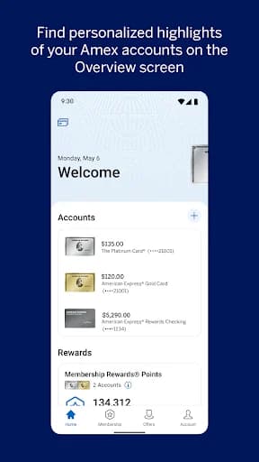 Amex screenshot 3