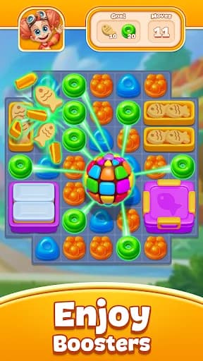 Candy Pop Story : Match 3 screenshot 3