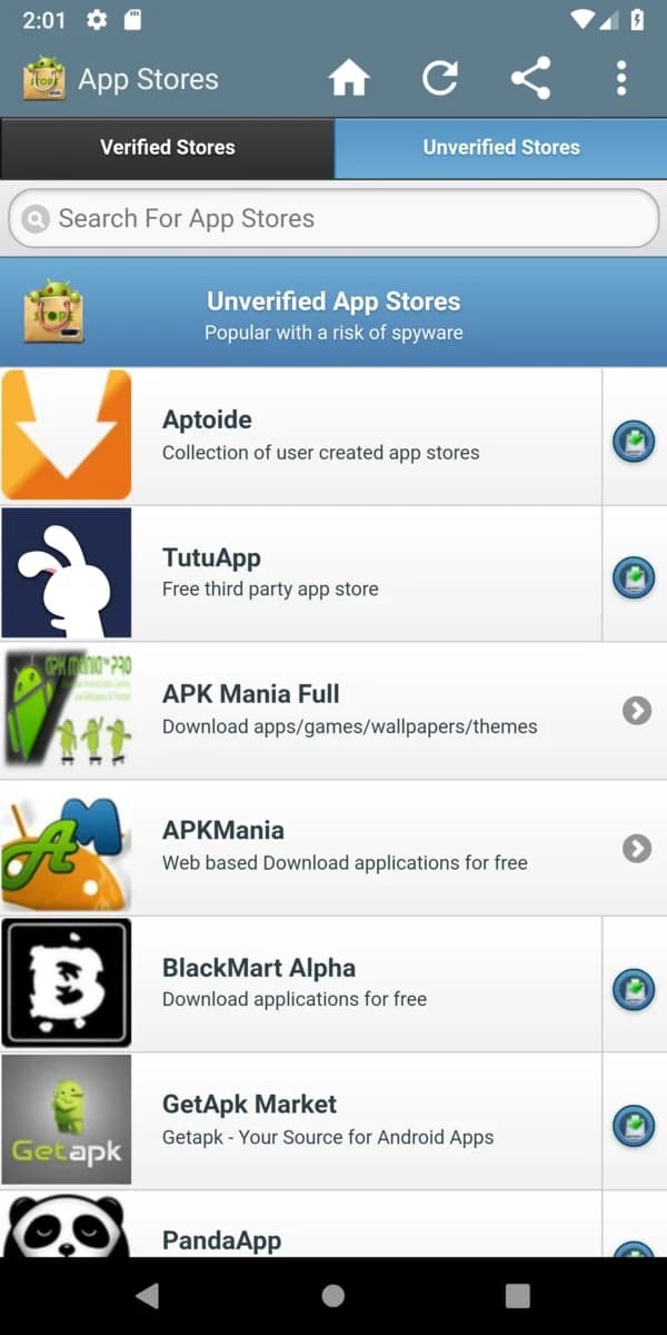 App Stores screenshot 1