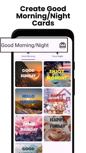 Good Morning, Night Wishes screenshot 3