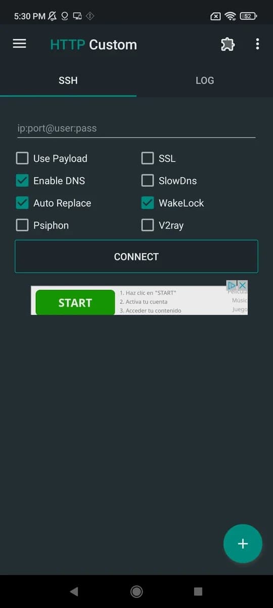 HTTP Custom screenshot 1