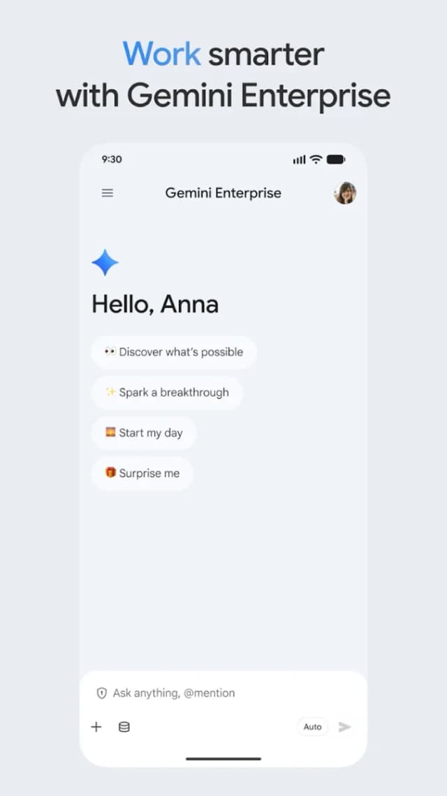 Google Gemini Enterprise screenshot 4