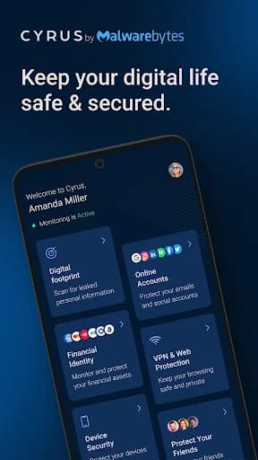 Cyrus by Malwarebytes screenshot 1