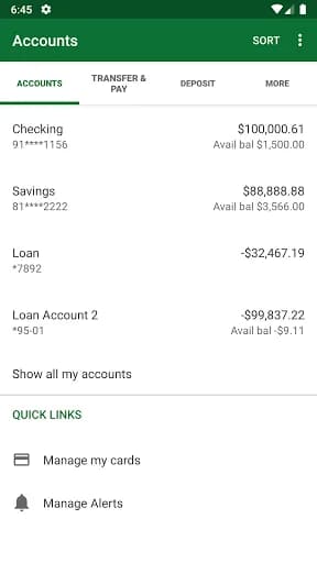 Fidelity Mobile Banking screenshot 3