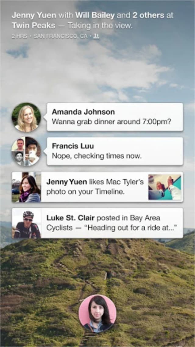 Facebook Home screenshot 6