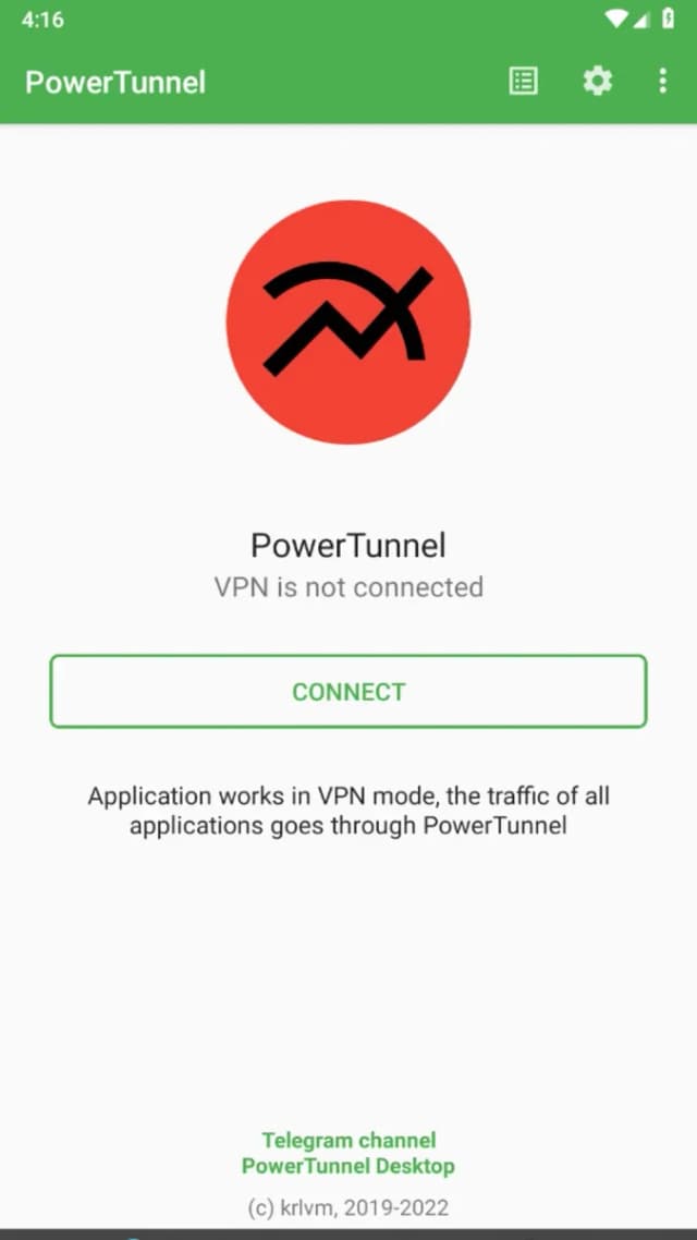 PowerTunnel screenshot 5