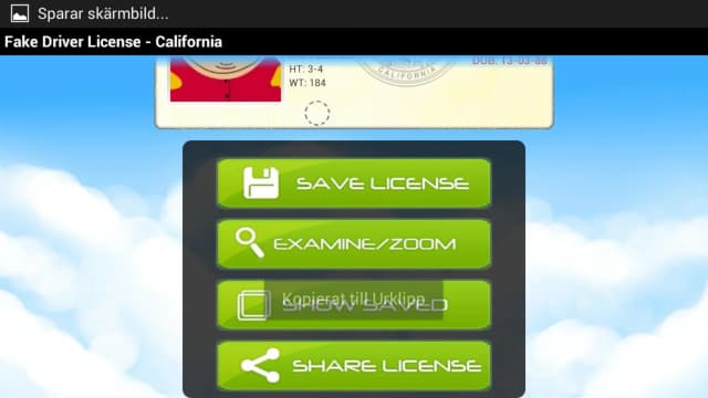 Fake Driver License Generator screenshot 2