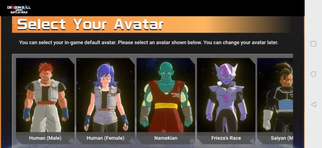 Dragon Ball Games Battle Hour screenshot 1