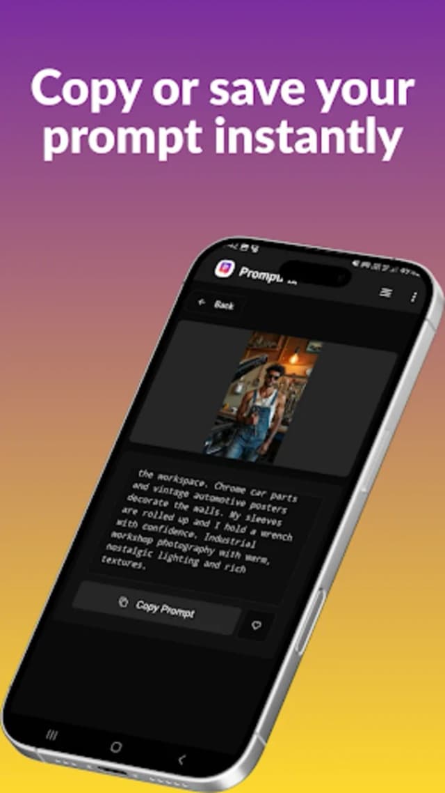 PromptPix screenshot 2