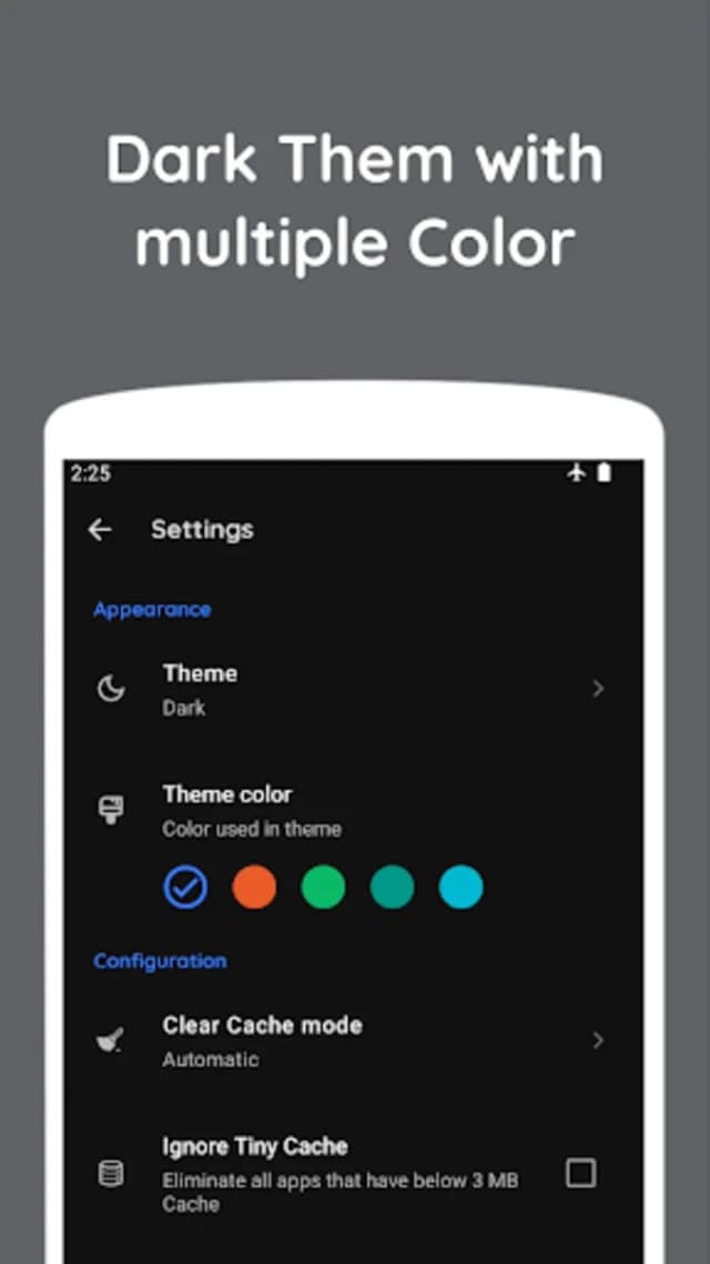 Zero Cleaner: clear cache screenshot 1