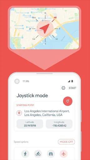 Fake GPS Location - Joystick and Routes screenshot 2