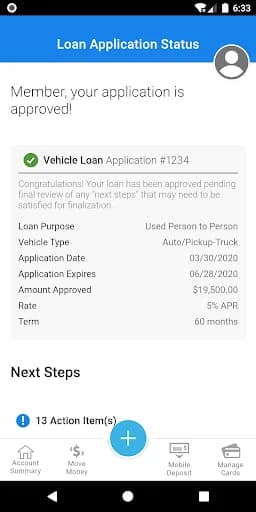 RBFCU screenshot 3