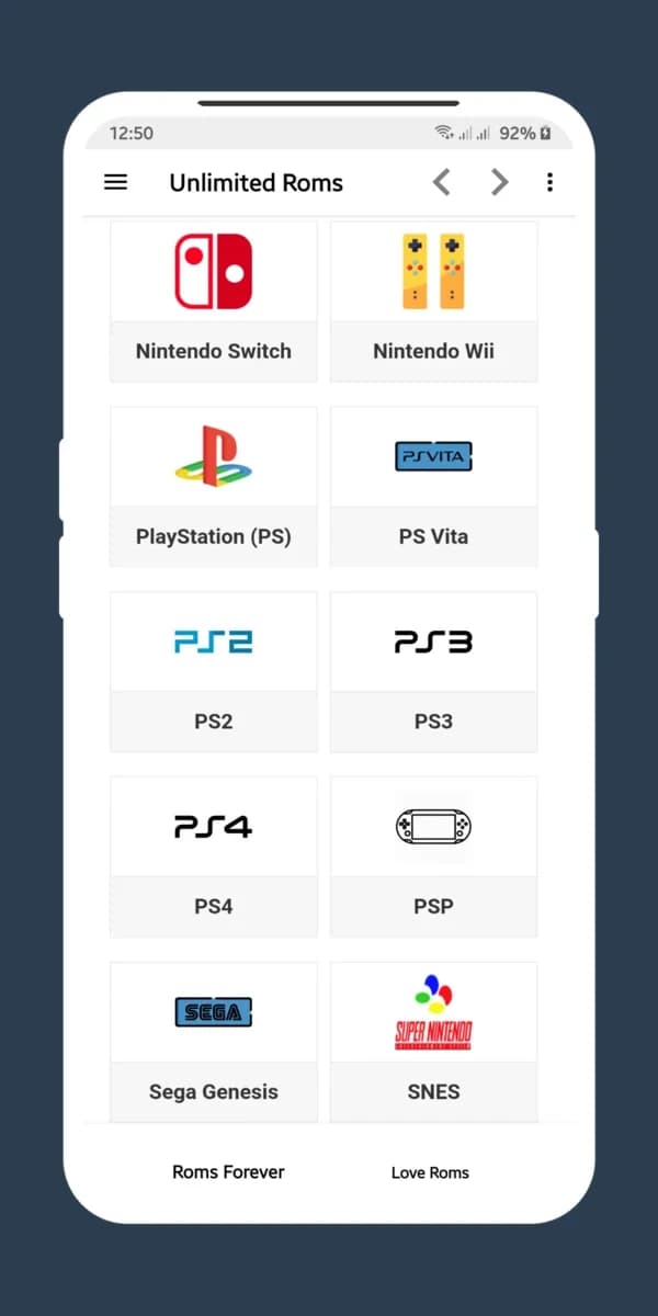 Unlimited Roms screenshot 6