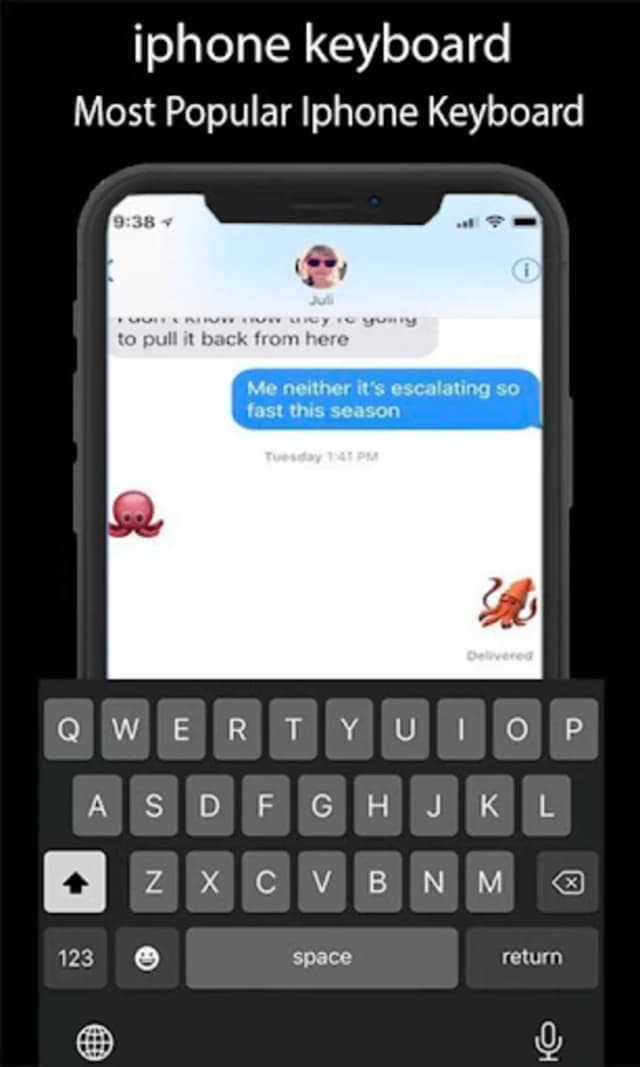 iphone keyboard : iOS Emojis screenshot 2