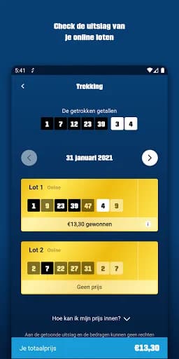 Eurojackpot screenshot 3