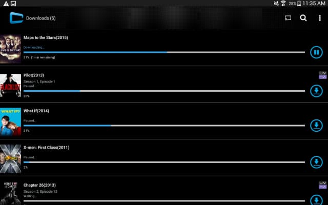CinemaNow screenshot 1