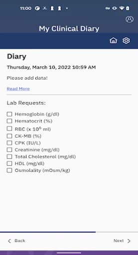 Merative My Clinical Diary screenshot 5