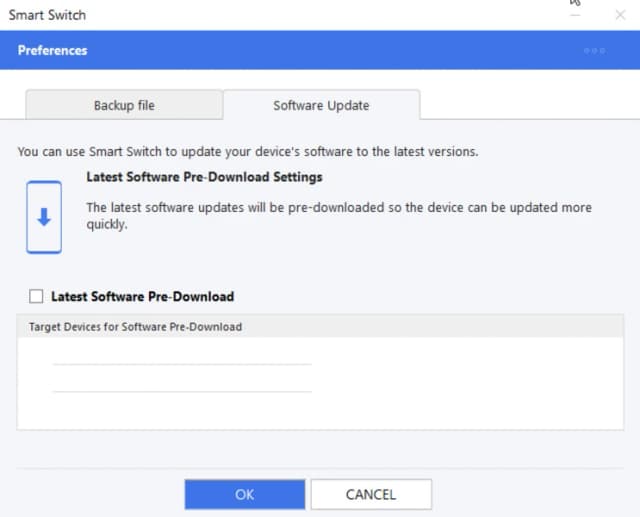 Samsung Smart Switch screenshot 1