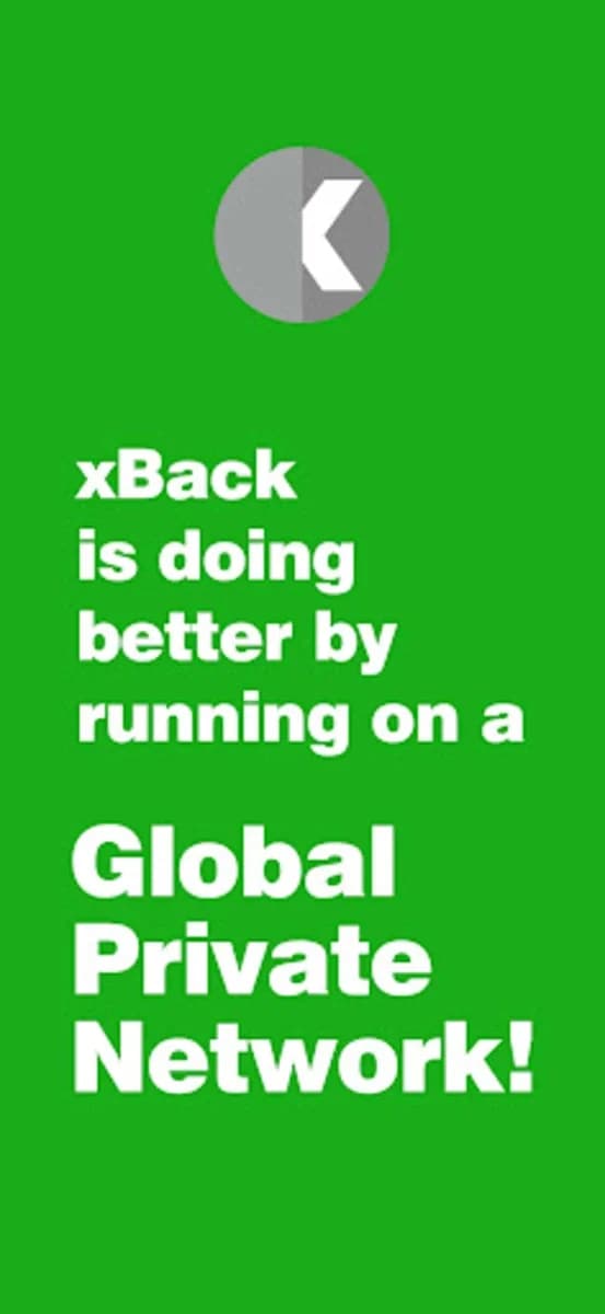 xBack-The next generation VPN screenshot 2