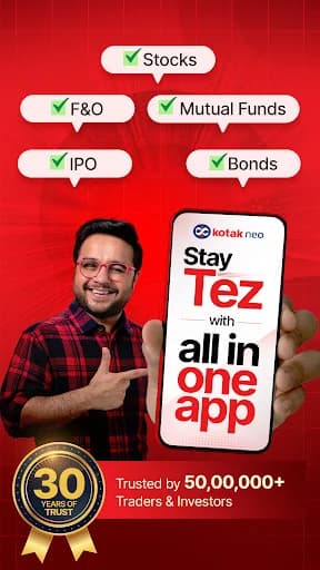 Kotak Neo: Stock Trading App screenshot 1