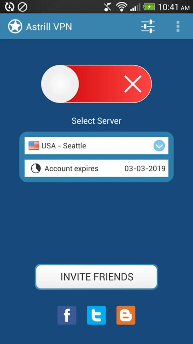 Astrill VPN screenshot 6