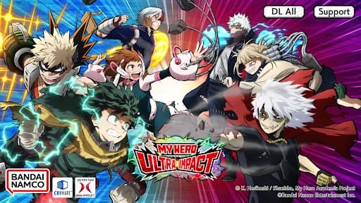 MY HERO ULTRA IMPACT screenshot 1