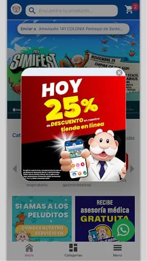 Farmacias de Similares screenshot 1