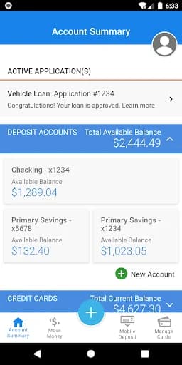 RBFCU screenshot 1