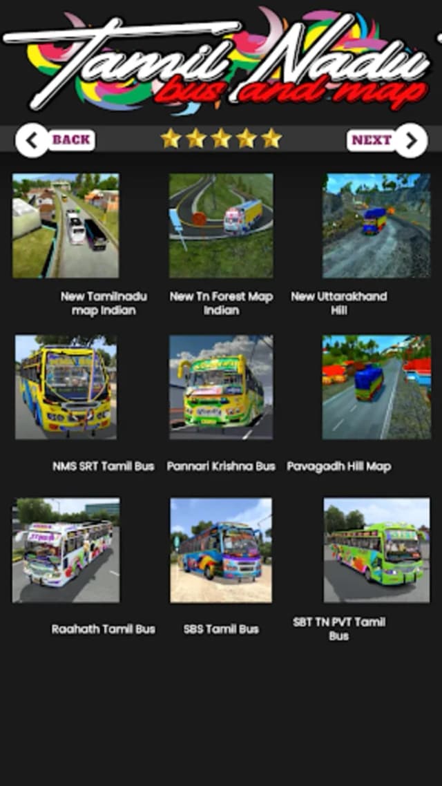 Tamil Nadu Bus and Map Bussid screenshot 2