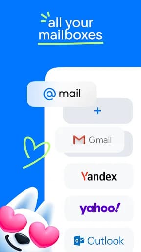Mail: Email, Cloud, Calendar screenshot 2