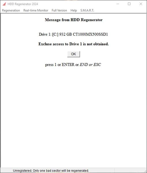 HDD Regenerator screenshot 5