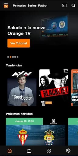 Orange TV screenshot 1